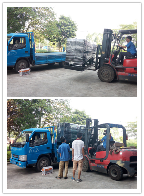 Fangchenggang 80GF biogas generator set delivery site