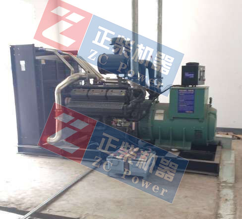 On-site delivery of 400GF generator set of Chongqing Zhuotong Automobile Industry Co., Ltd.