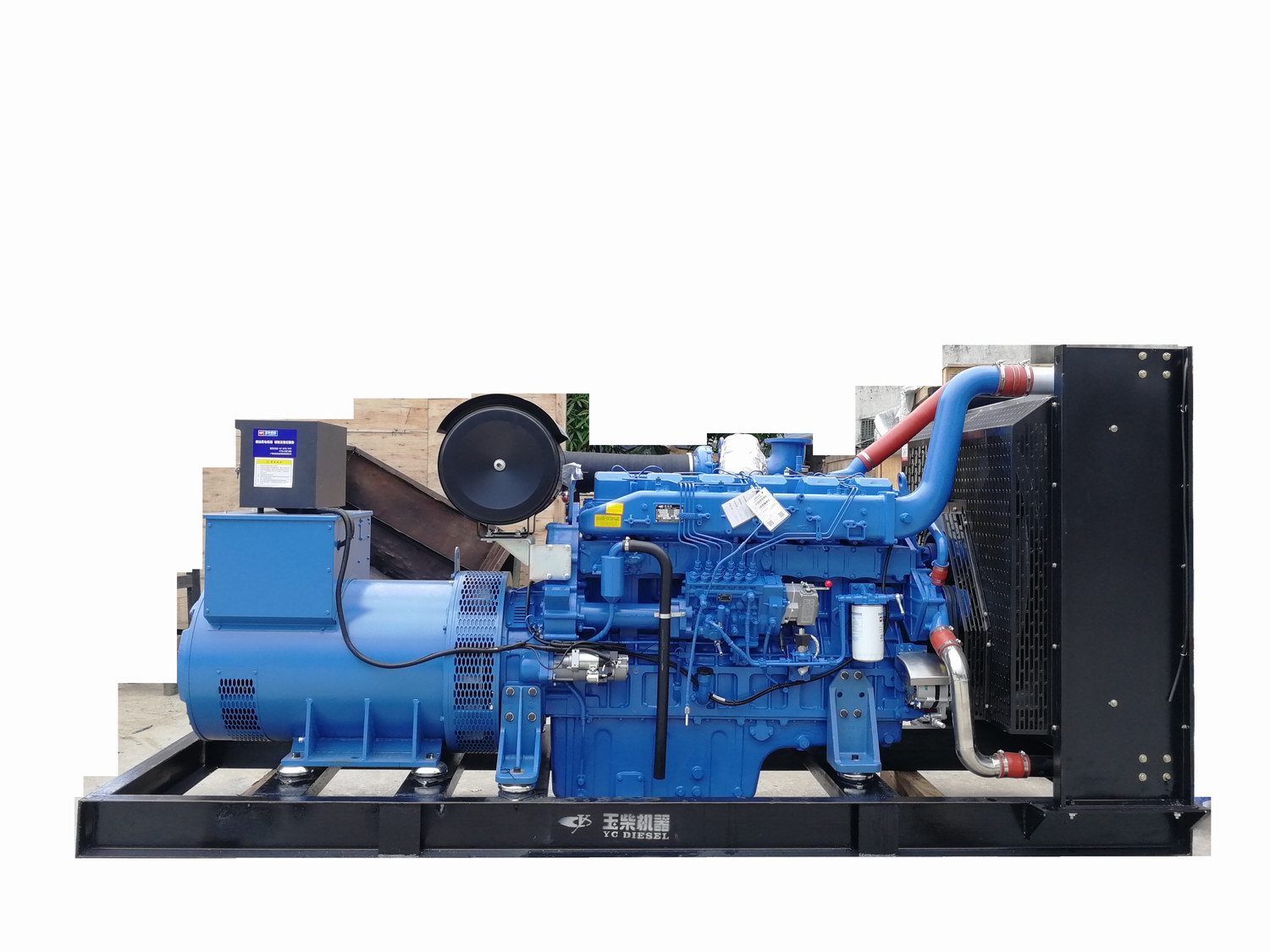 400KW Yuchai diesel generator set